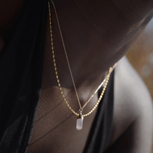 Load image into Gallery viewer, Braven Beaded Chain Necklace Stainless Steel