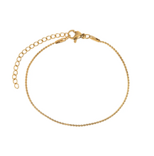 Load image into Gallery viewer, Rani Delicate Minimalistic Chain Bracelet Stainless Steel