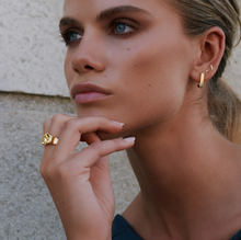 Load image into Gallery viewer, Elizha Chunky Adjustable Organic Statement Ring