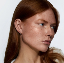 Load image into Gallery viewer, Juniper Small Heart Outline Stud Earrings