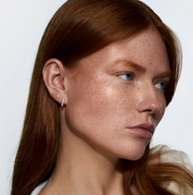 Load image into Gallery viewer, Mika Small Moon Stud Earrings