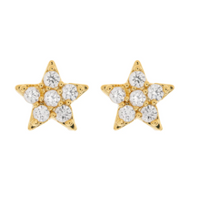 Load image into Gallery viewer, Joey Crystal Star Stud Earrings