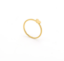 Load image into Gallery viewer, Stina Dainty Heart Adjustable Ring Stainless Steel