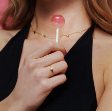 Load image into Gallery viewer, Stina Dainty Heart Adjustable Ring Stainless Steel