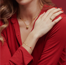 Load image into Gallery viewer, Stina Dainty Heart Adjustable Ring Stainless Steel