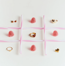 Load image into Gallery viewer, Stina Dainty Heart Adjustable Ring Stainless Steel