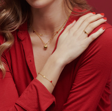 Load image into Gallery viewer, Linnea Heart Chain Bracelet Stainless Steel