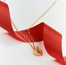 Load image into Gallery viewer, Vera Heart Lock Necklace Stainless Steel