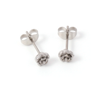 Load image into Gallery viewer, Nixie Flower Mini Stud Earrings Stainless Steel