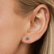 Load image into Gallery viewer, Nixie Flower Mini Stud Earrings Stainless Steel