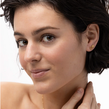 Load image into Gallery viewer, Alexa Clover Mini Stud Earrings Stainless Steel