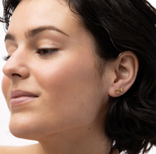 Load image into Gallery viewer, Alexa Clover Mini Stud Earrings Stainless Steel