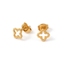 Load image into Gallery viewer, Irma Clover Stud Earrings