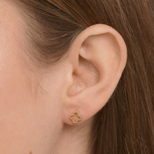 Load image into Gallery viewer, Irma Clover Stud Earrings