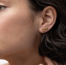 Load image into Gallery viewer, Irma Clover Stud Earrings