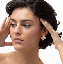 Load image into Gallery viewer, Alora Flower Stud Earrings