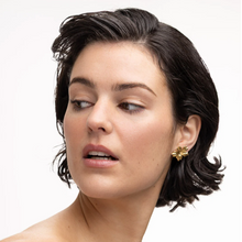Load image into Gallery viewer, Mabel Flower Stud Earrings Stainless Steel