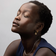 Load image into Gallery viewer, Vivia Ribble Hoop Earrings Stainless Steel