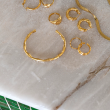 Load image into Gallery viewer, Tia Bamboo Bangle Bracelet Stainless Steel