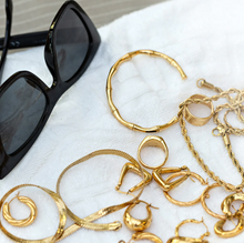 Load image into Gallery viewer, Tia Bamboo Bangle Bracelet Stainless Steel