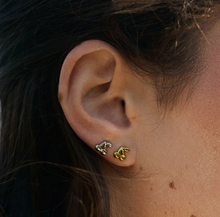 Load image into Gallery viewer, Amour Cherry Stud Earrings Stainless Steel