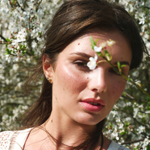 Load image into Gallery viewer, Amour Cherry Stud Earrings Stainless Steel