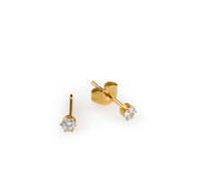 Load image into Gallery viewer, Anais Crystal Stud Earrings Stainless Steel