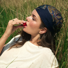 Load image into Gallery viewer, Millie Love Letter Crystal Hoop Earrings Dangling