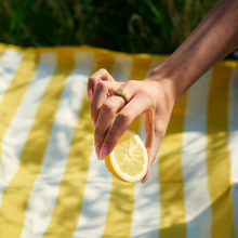 Load image into Gallery viewer, Dixie Smiley Face Signet Ring Stainless Steel