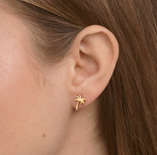 Load image into Gallery viewer, Vanja Palm Tree Stud Earrings Stainless Steel