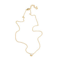 Load image into Gallery viewer, Essie Small Pearl Dangling Necklace