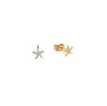 Load image into Gallery viewer, Solana Mini Starfish Stud Earrings