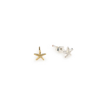Load image into Gallery viewer, Solana Mini Starfish Stud Earrings