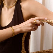 Load image into Gallery viewer, Silje Braid Bangle Bracelet Stainless Steel