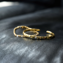 Load image into Gallery viewer, Shiloh Crystal Adjustable Bangle