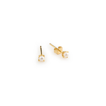 Load image into Gallery viewer, Essie Mini Pearl Stud Earrings