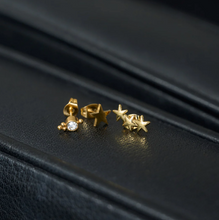 Load image into Gallery viewer, Bibi Crystal Stud Earrings Stainless Steel