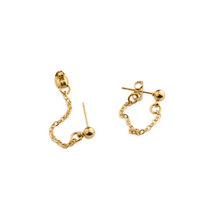 Load image into Gallery viewer, Lumi Minimalistic Chain Earrings