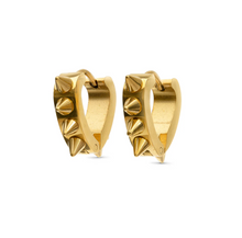 Load image into Gallery viewer, Nike Spike Hoop Earrings