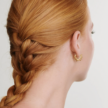 Load image into Gallery viewer, Nike Spike Hoop Earrings