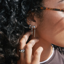 Load image into Gallery viewer, Noor Spike Hoop Earrings