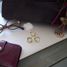 Load image into Gallery viewer, Reah Bubble Structure Ring Stainless Steel