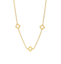 Load image into Gallery viewer, Jenna Clover Necklace Stainless Steel