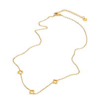 Load image into Gallery viewer, Jenna Clover Necklace Stainless Steel