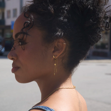 Load image into Gallery viewer, Wild Star Hoop Earrings