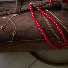 Load image into Gallery viewer, Silvia Double Snake Chain Necklace Stainless Steel