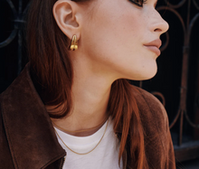 Load image into Gallery viewer, Silvia Double Snake Chain Necklace Stainless Steel