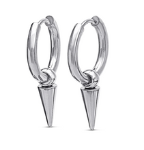Load image into Gallery viewer, Pim Spike Hoop Earrings