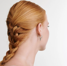 Load image into Gallery viewer, Pim Spike Hoop Earrings