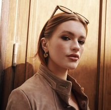 Load image into Gallery viewer, Sadie Heart Hoop Earrings Stainless Steel